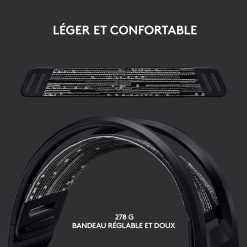 Alternative view of Logitech G G733 Lightspeed (Noir)
