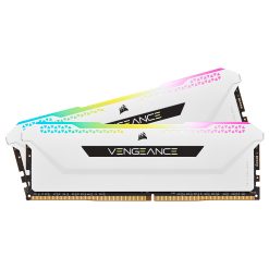Corsair Vengeance RGB PRO SL Series 16 Go (2 x 8 Go) DDR4 3600 MHz CL18 - Blanc – Image 3