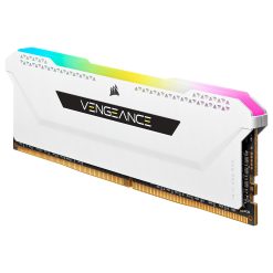 Corsair Vengeance RGB PRO SL Series 16 Go (2 x 8 Go) DDR4 3600 MHz CL18 - Blanc – Image 4