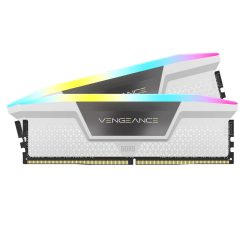 Corsair Vengeance RGB DDR5 32 Go (2 x 16 Go) 5200 MHz CL40 - Blanc