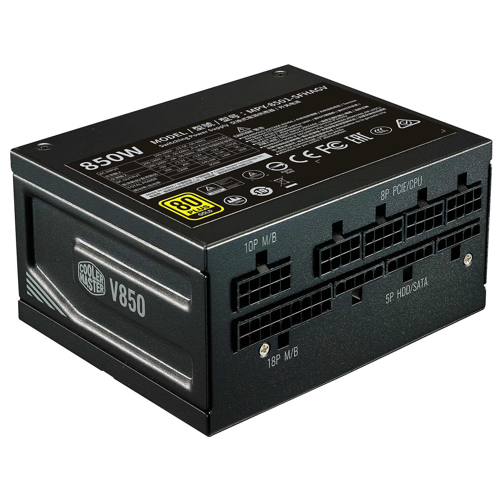 Cooler Master V850 SFX GOLD 80PLUS Gold – Image 3