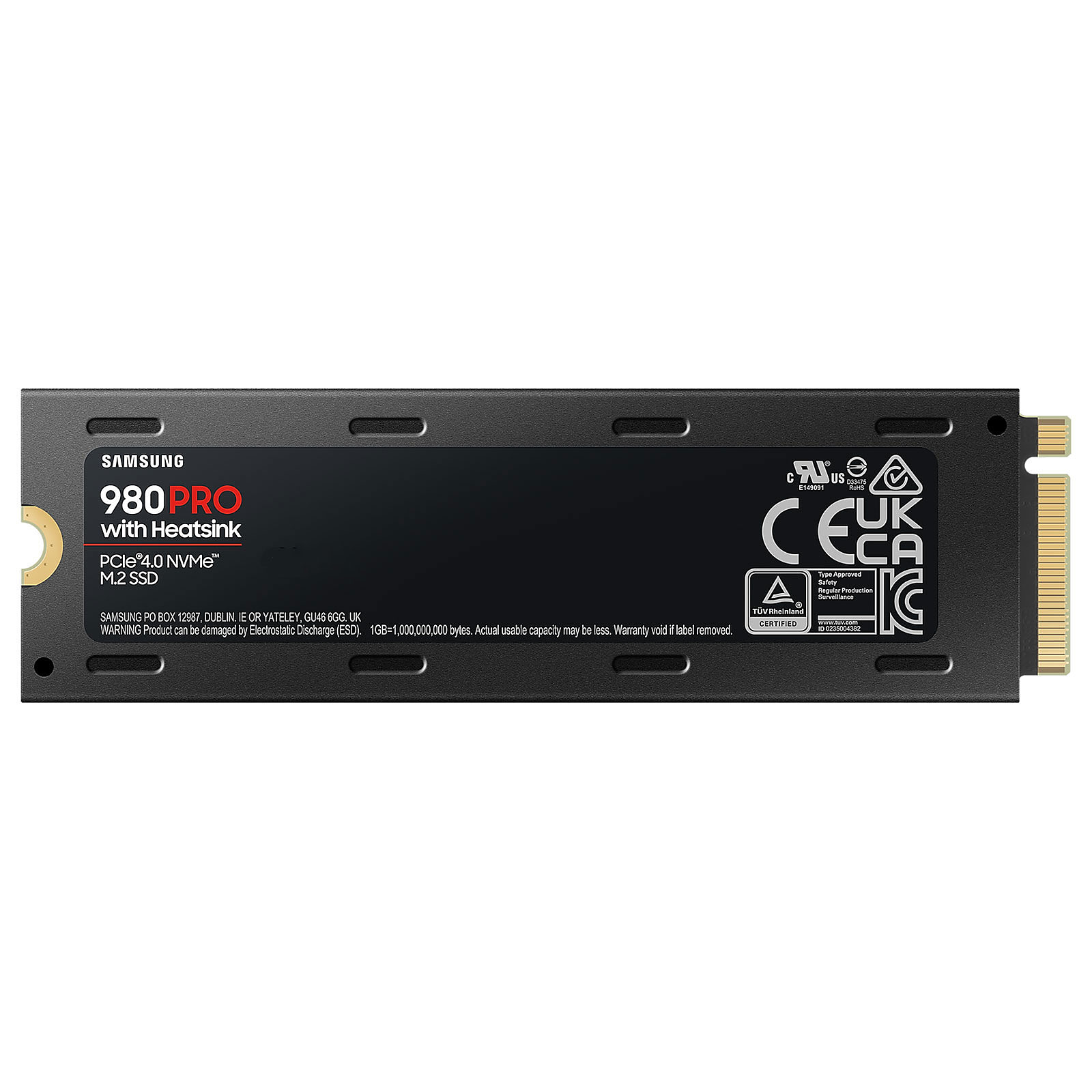 Samsung SSD 980 PRO M.2 PCIe NVMe 2 To avec dissipateur – Image 4
