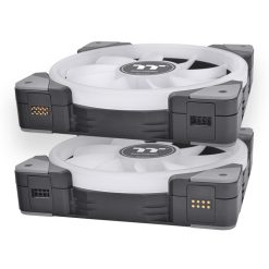 Alternative view of Thermaltake SWAFAN EX12 RGB PC Cooling Fan Black TT Premium Edition (Pack-3)