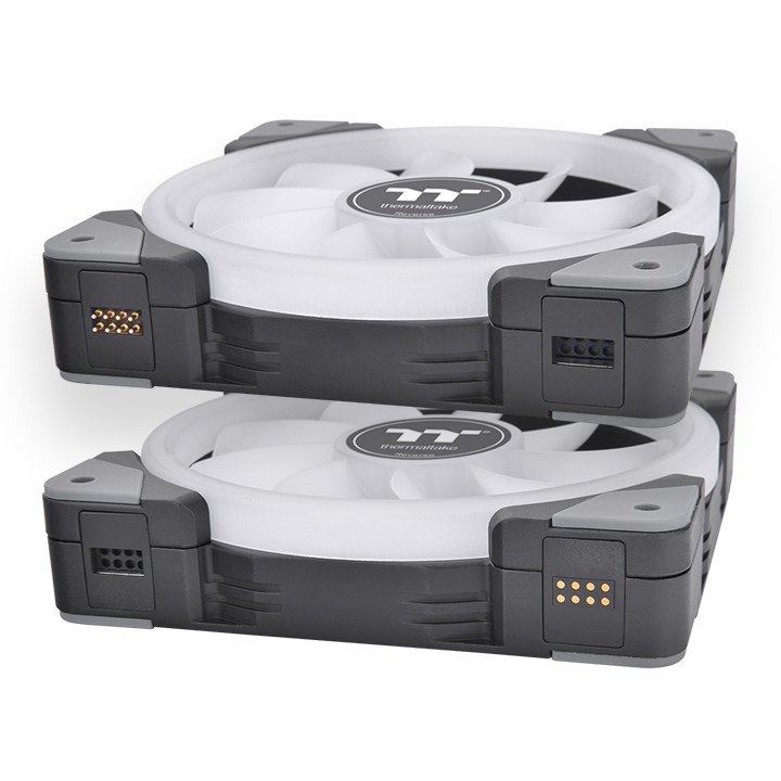 Thermaltake SWAFAN EX12 RGB PC Cooling Fan Black TT Premium Edition (Pack-3) – Image 2