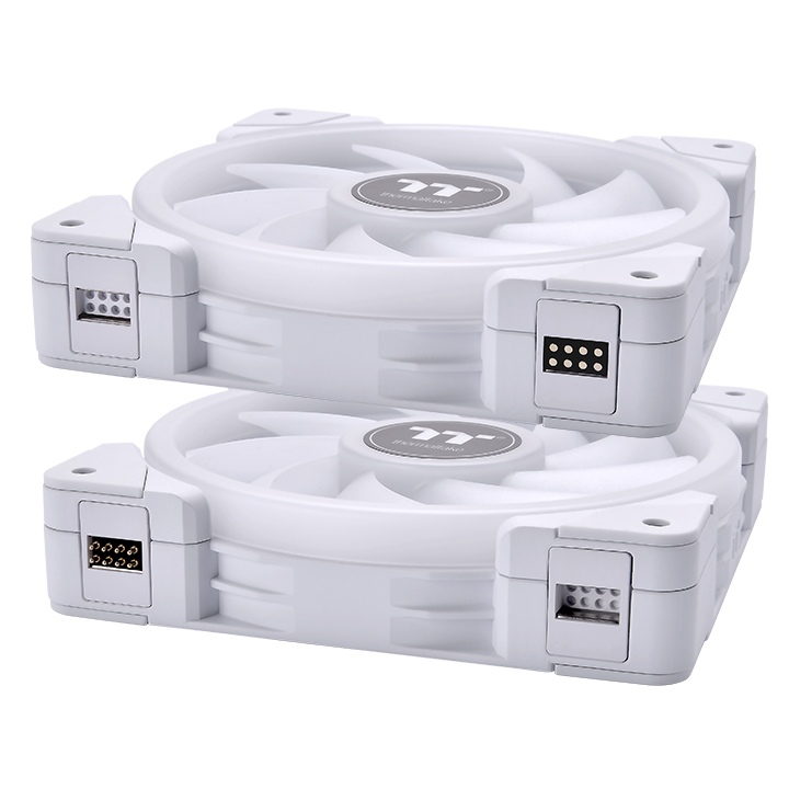 Thermaltake SWAFAN EX14 RGB PC Cooling Fan White TT Premium Edition (Pack-3) – Image 2