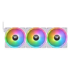 Thermaltake SWAFAN EX14 RGB PC Cooling Fan White TT Premium Edition (Pack-3) – Image 3