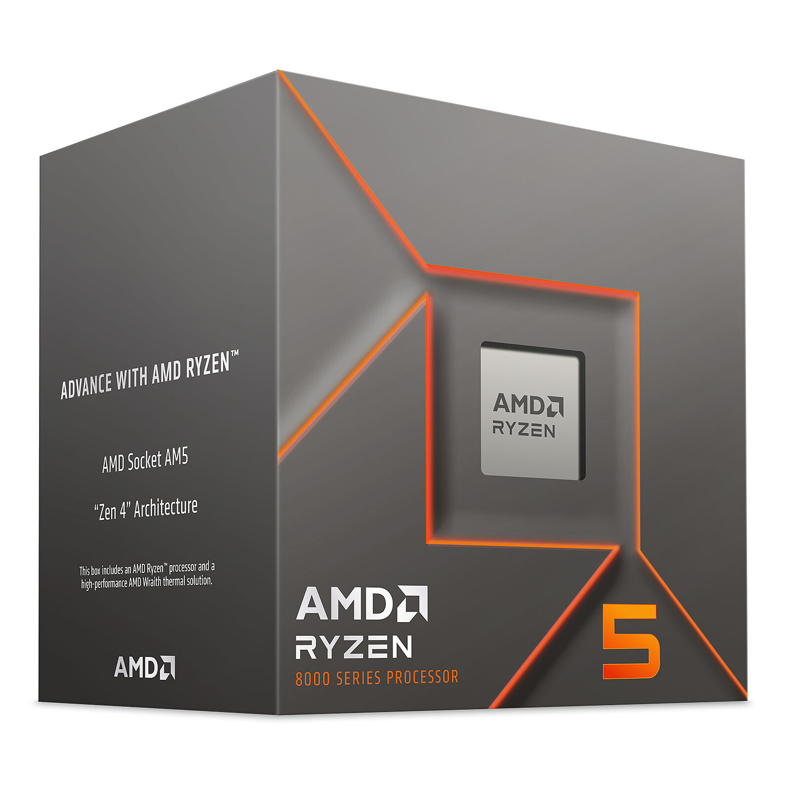 AMD Ryzen 5 8400F Wraith Stealth (4.2 GHz 4.7 GHz)