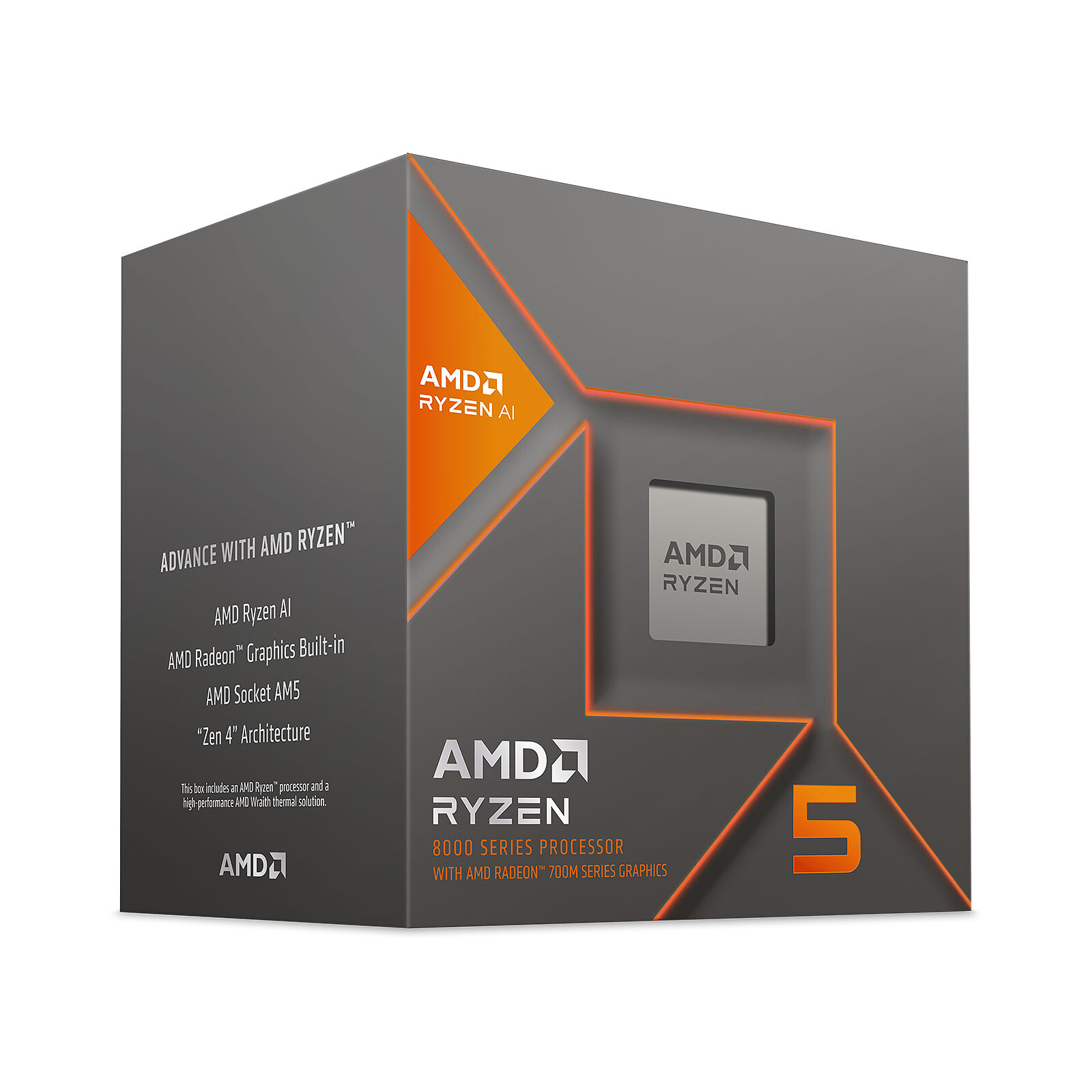 AMD Ryzen 5 8600G Wraith Stealth (4.3 GHz 5.0 GHz)