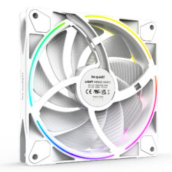 be quiet! Light Wings 140 mm PWM High Speed ARGB Triple Pack (blanc) – Image 3