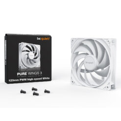 be quiet! Pure Wings 3 120mm PWM (Blanc) – Image 3