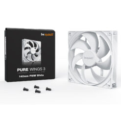 be quiet! Pure Wings 3 140mm PWM (Blanc) – Image 3