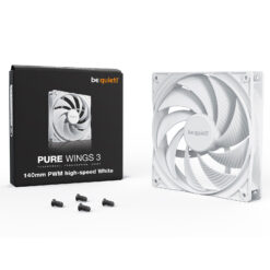 be quiet! Pure Wings 3 140mm PWM high-speed (Blanc) – Image 3
