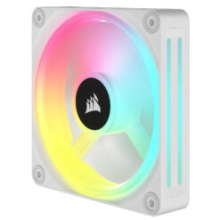 Alternative view of Corsair iCUE LINK QX120 RGB Expansion Kit (Blanc)
