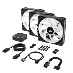 Corsair iCUE LINK QX120 RGB Starter Kit (Noir) – Image 5