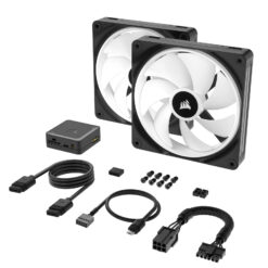 Corsair iCUE LINK QX140 RGB Starter Kit (Noir) – Image 4