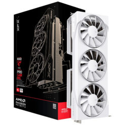 XFX Swift AMD Radeon RX 9070 OC Blanc Triple Fan Gaming Edition