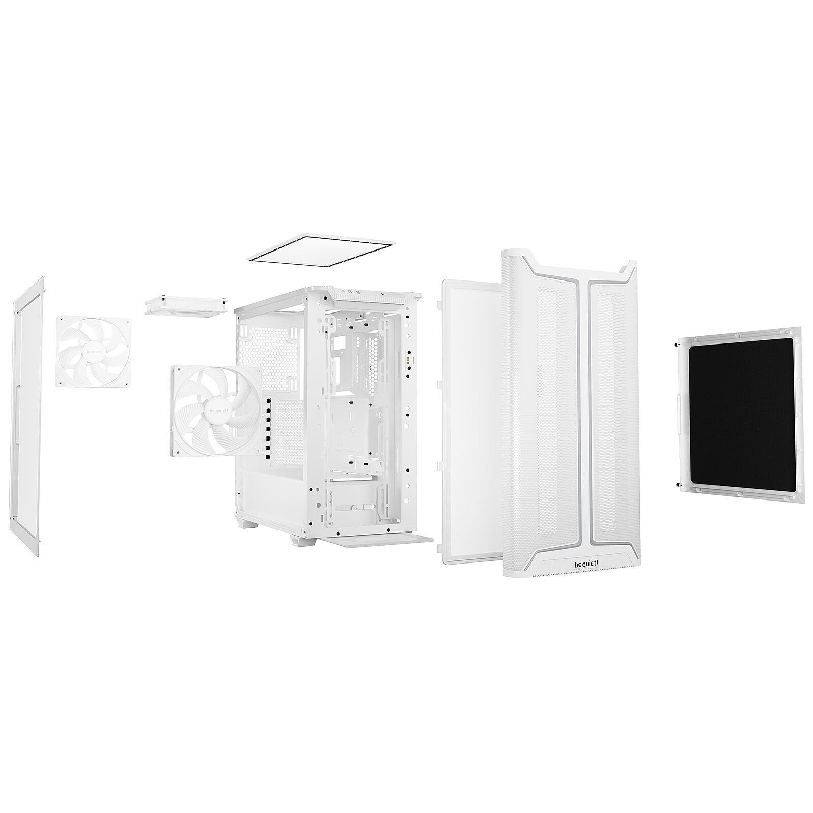 be quiet! Pure Base 501 DX (Blanc) – Image 4