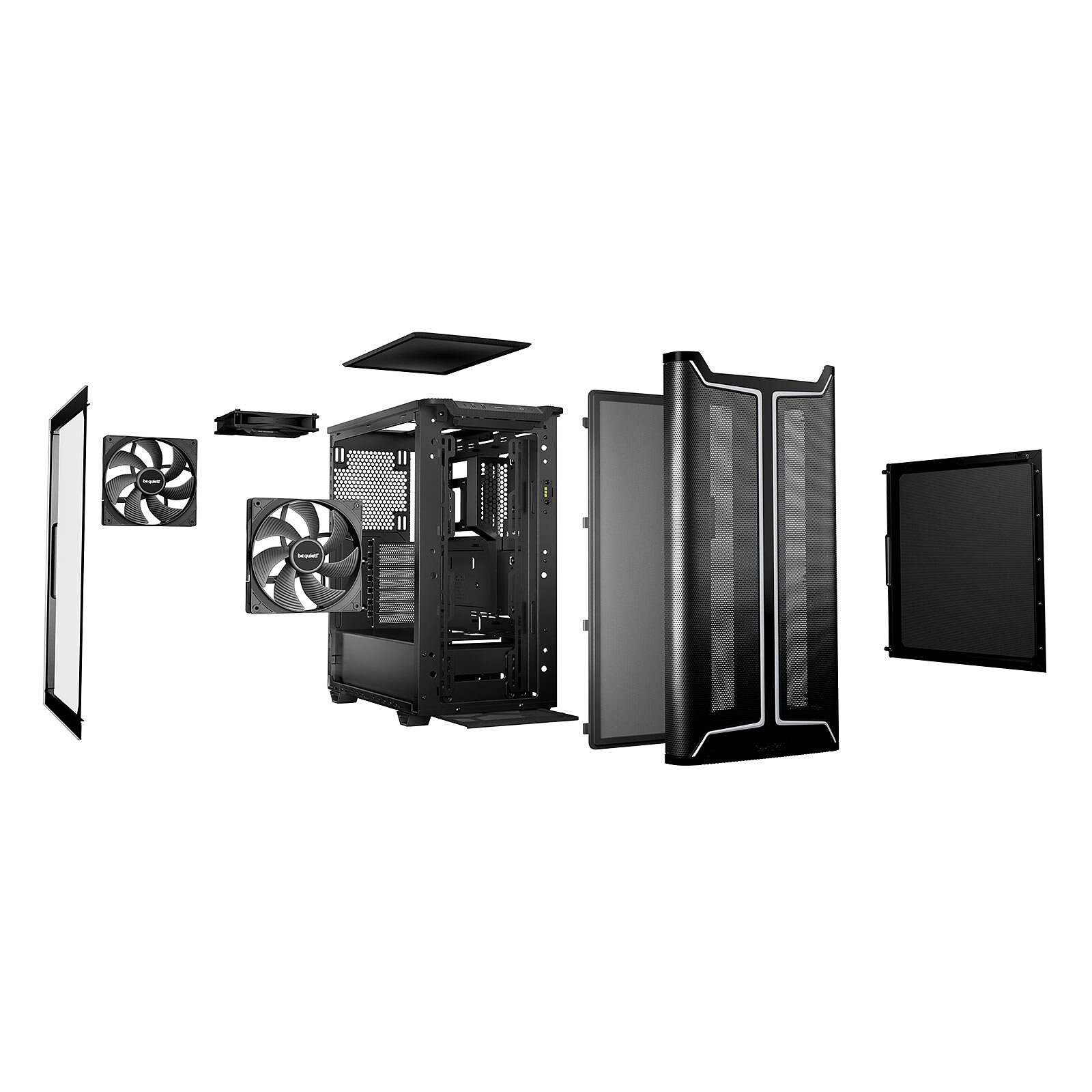 be quiet! Pure Base 501 DX (Noir) – Image 4