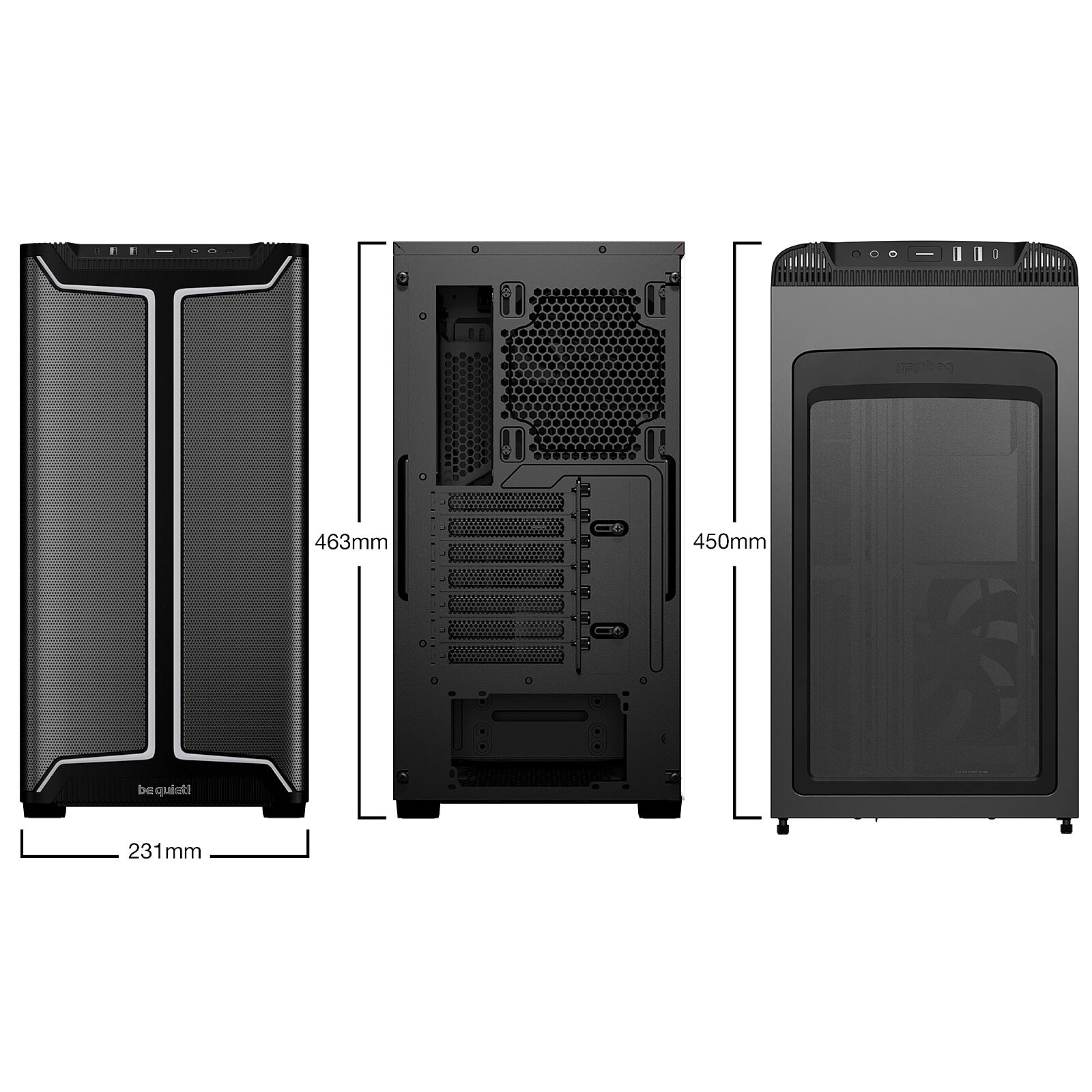 be quiet! Pure Base 501 DX (Noir) – Image 5