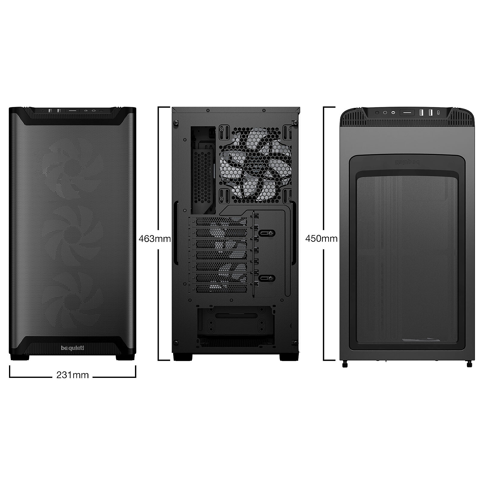 be quiet! Pure Base 501 LX (Noir) – Image 5